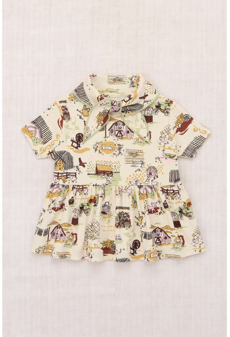 미샤앤퍼프 26SS 스카우트 키즈 티셔츠 SCOUT PEPLUM TOP K3230S26-0B3