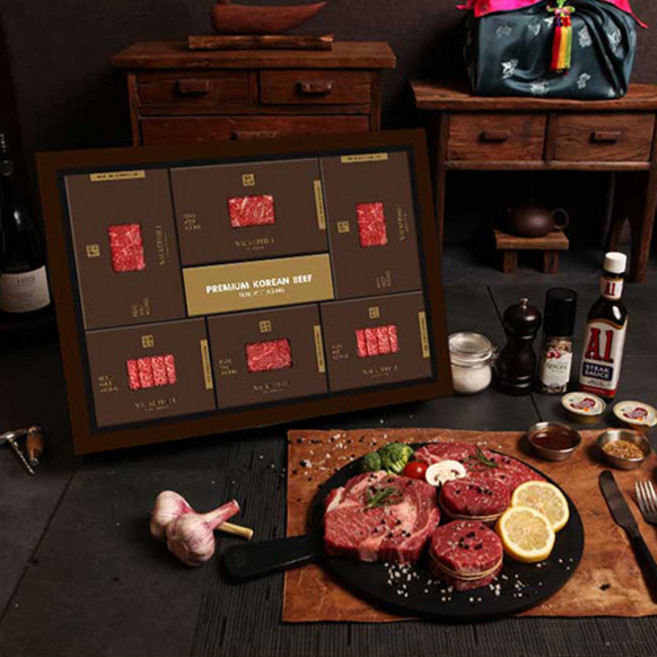 워커힐고메 숙성한우_ 프레스티지 B 세트(1.2kg/1++등급), 단품