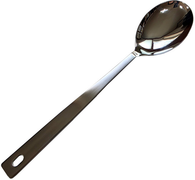 지즈 키친툴 서빙스푼 요리스푼 올 스텐 304, 1개, 올스텐