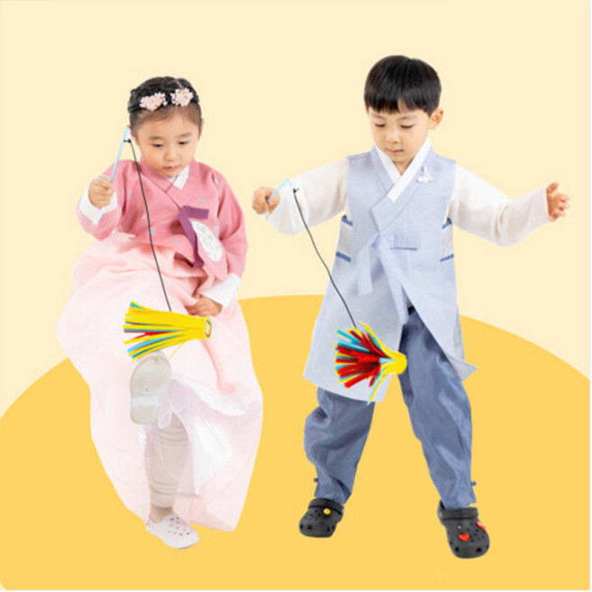 명절 전통 펠트 제기 만들기