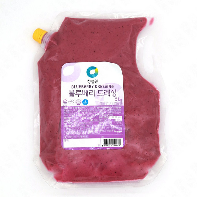 청정원 쉐프원 프렌치발사믹 드레싱 소스 외 26종 대용량 2KG, 1개