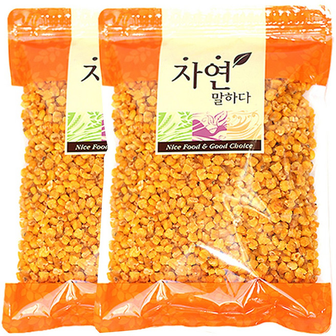[가온애] 옥수수콘 하모니콘 (옥돌콘), 800g, 2개