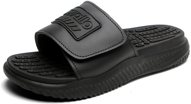 까발로 국내제작 남녀공용 벨크로 리커버리 붓기 지압슬리퍼 CA033