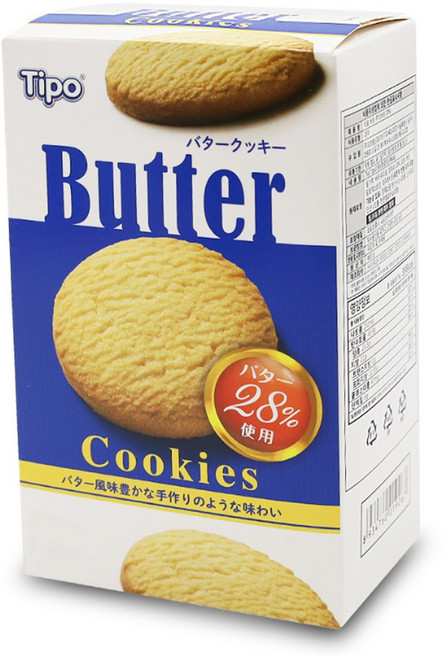 티포 버터쿠키, 75g, 24개