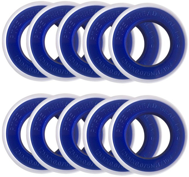 꿈블리 테프론 테이프 수도관 누수방지 10M, 10개