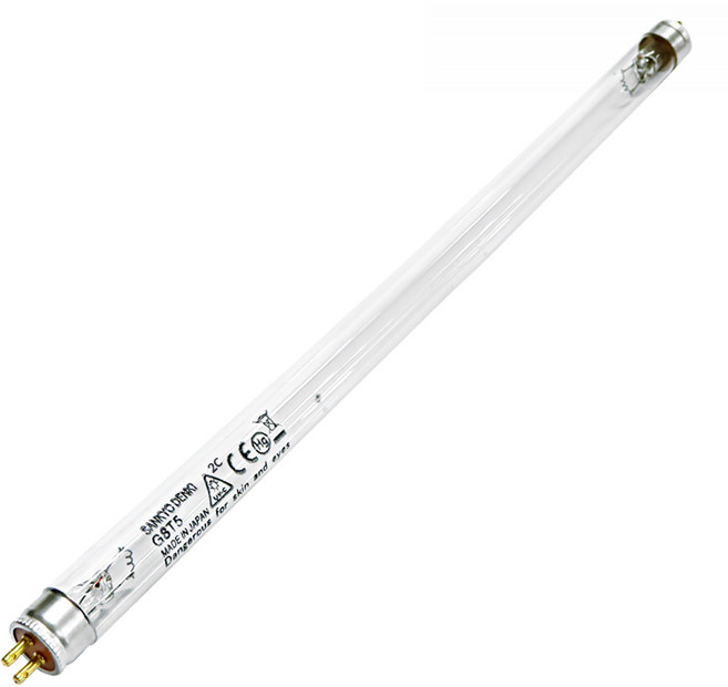 산쿄 자외선 살균램프 UV 소독램프 젖병소독기, 6W