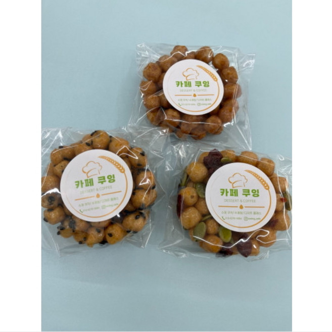 쿠잉 썬쿠키 오란다 흑임자 시나몬 크린베리 크린베리, 1개, 24g