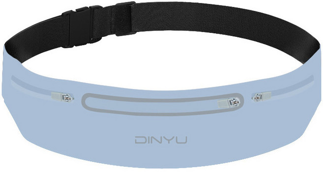 Vakedy 러닝벨트 밴드, 1개, 하늘색