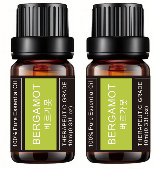 레노포프 천연 에센셜오일 35종, 2개, 7.베르가못, 10ml