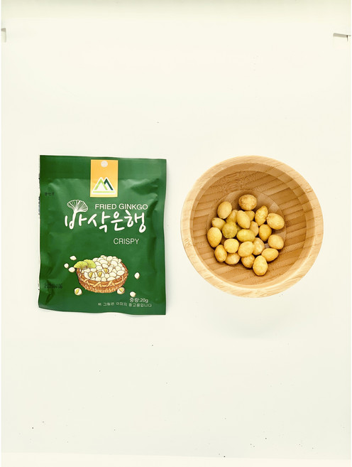 근산식품 은행튀김 바삭은행(20g) 은행칩, 5개, 20g