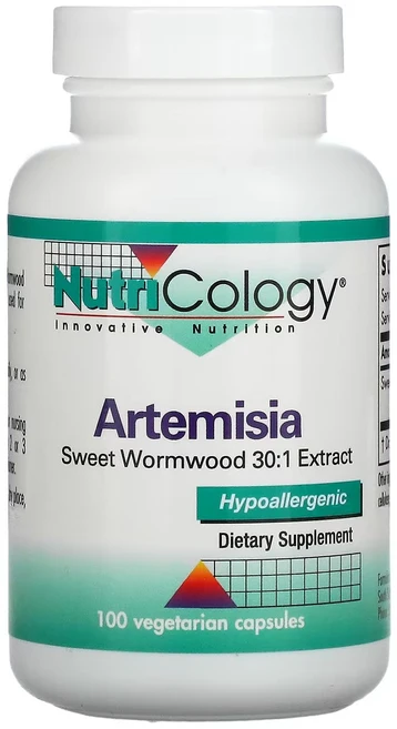 뉴트리콜로지 아르테미시아 개똥쑥추출물 100정 2팩 Nutricology Artemisia, 2개 - 쿠팡