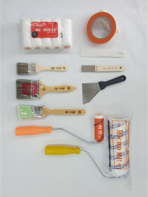 페인트 부자재 페인트도구 페인팅도구 트레이 헤라 사포 테이프 기타도구, 철 헤라110mm, 1개