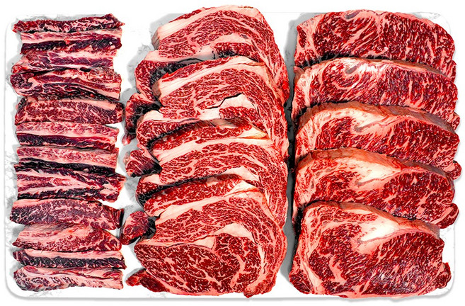 1++등급 마장동 한우이츠 등심 차돌박이 특수부위 살치살 소고기 구이용 모듬 한우선물세트, 1개, 뉴옵션 01