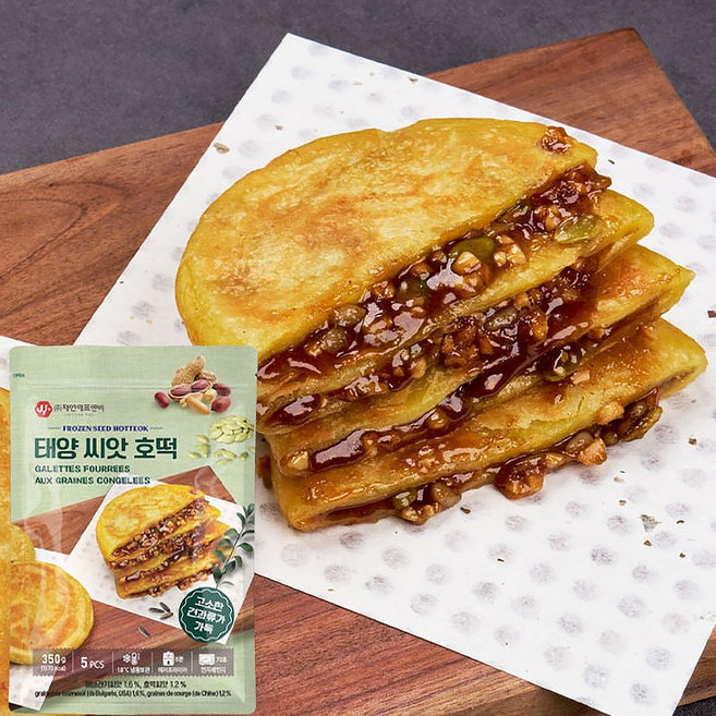 겨울철 국민간식! 태양 씨앗 호떡, 2개, 350g