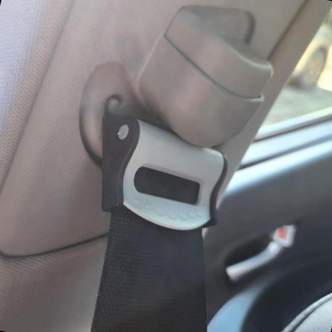 임산부벨트 안전고정 임신운전 안전클립 복부보호 산모운전, 1개, 색상_검정