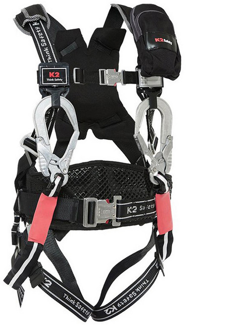 K2 세이프티 KB-9503(Y) 전체식 안전벨트 일체형더블 일체형죔줄 산업 아이더 세이프티 양말, 1개