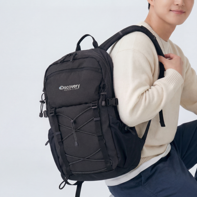 디스커버리 백팩 가방 22L 남녀공용 경량 등산 책가방 운동 여행 대학생