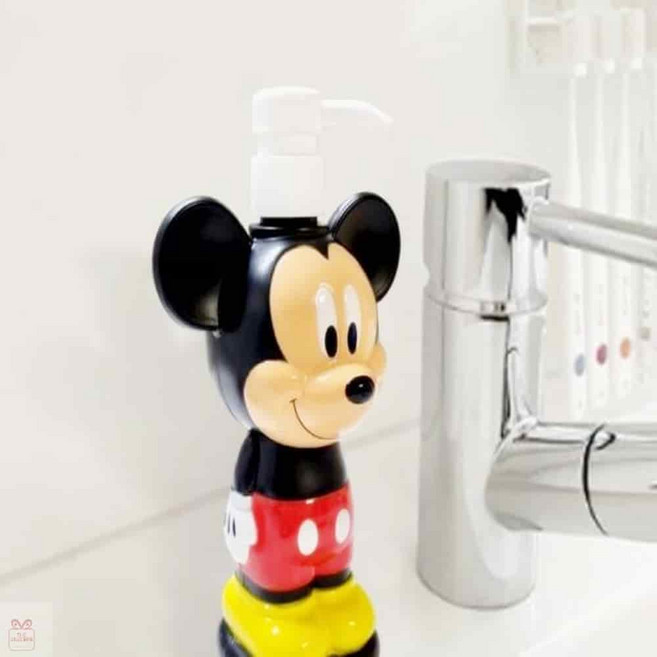 화장실용품 미키 입체 디스펜서 480ml, 1