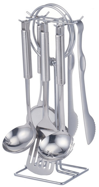 국내산 키친블루밍 스텐 304 조리도구 키친툴 세트 7종 올스텐, B타입, B타입