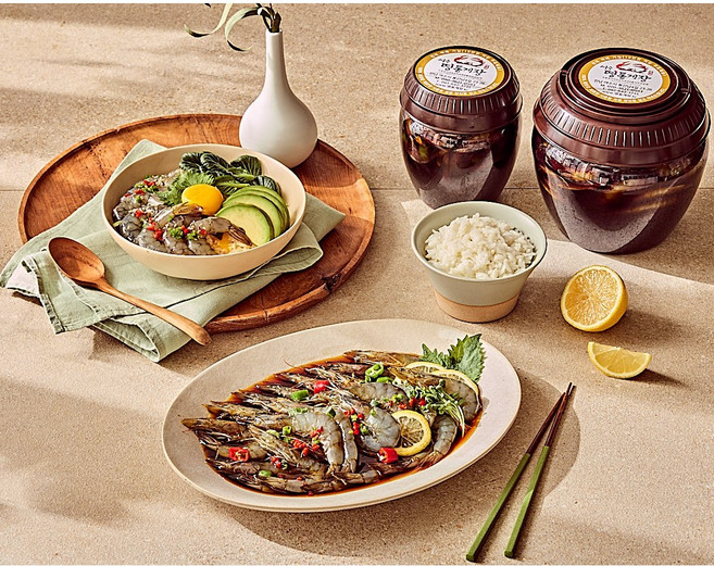 간장새우장1kg [줄서서먹는 여수맛집 명동게장], 1개, 1kg