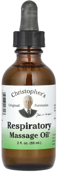 건강에 좋은영양제 Christopher's Original Formulas 호흡기 마사지 오일 59ml(2fl oz) 지금구입하세요 곧품절되요, 1개, 59ml - 쿠팡