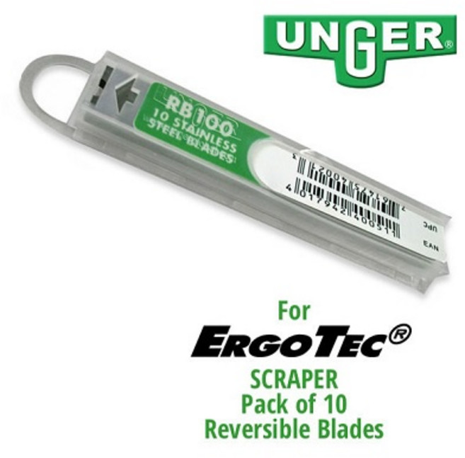 德國Unger鏟刀刀片RB100 耐用材質 保護鍋具 舒適握感, 1個