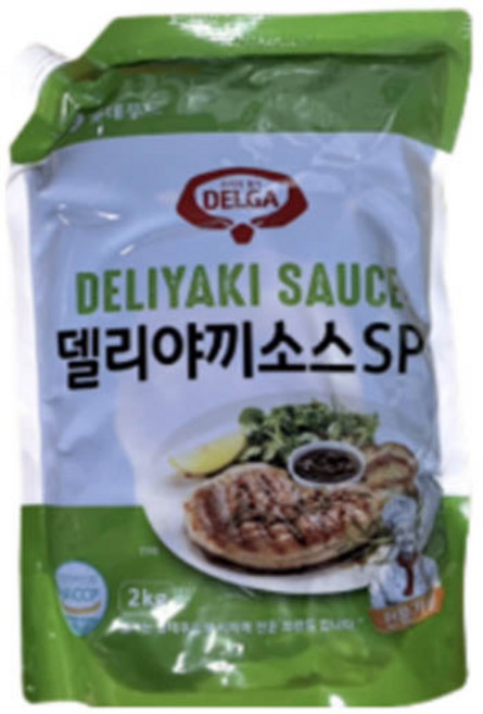 델가 델리야끼소스-I 2kg, 3개