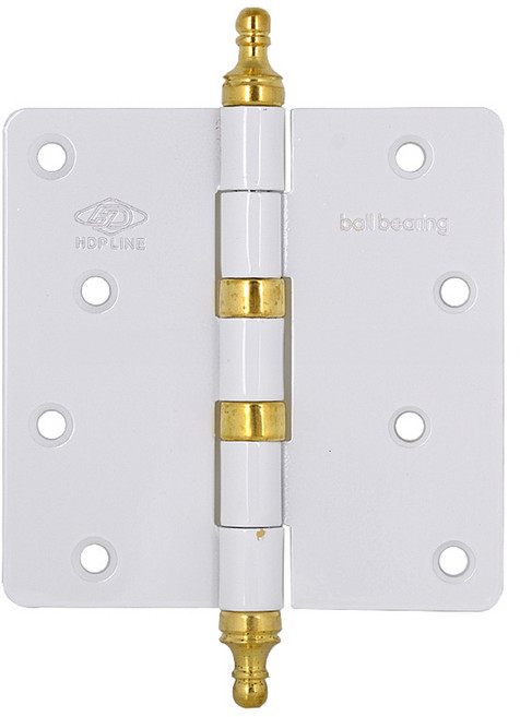 현대정밀 목문형 꼭지경첩 화이트 3p, 1세트