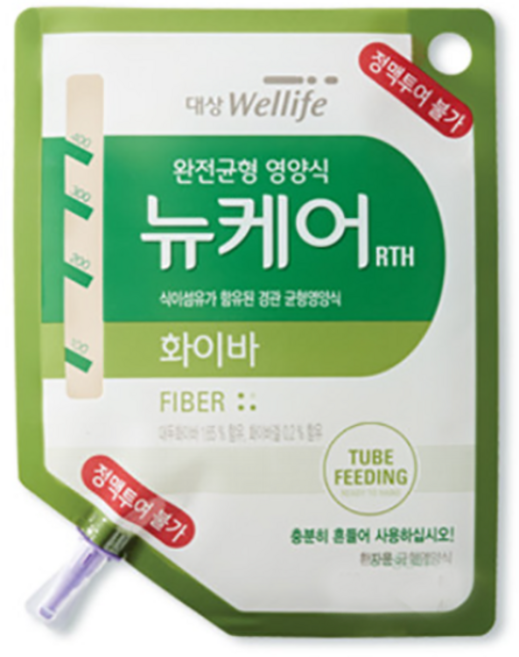 뉴케어 화이바 RTH 400ml 경관급식 환자용식사 환자영양식 경관식, 20개
