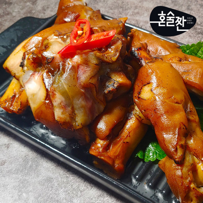 [혼술짠] 제주흑돼지 미니족발 500g, 1개