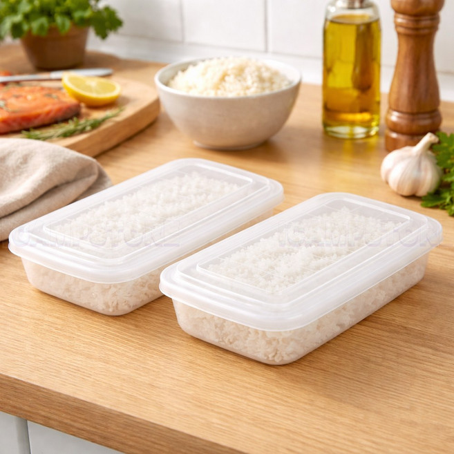 일본 사나다 밥팩 2P세트, 270ml, 10세트, White