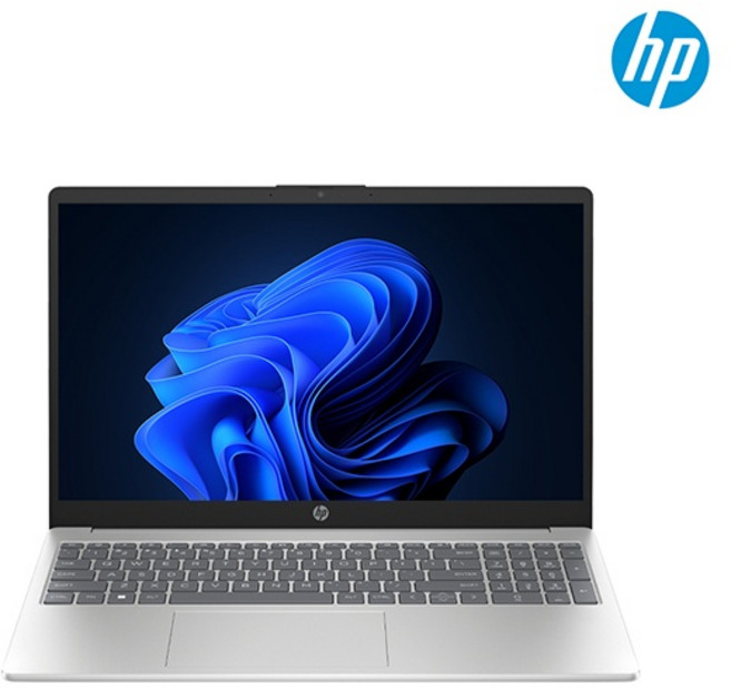 HP 2025 노트북15 15.6 코어i5 인텔 13세대, 내추럴실버, 512GB, 16GB, WIN11 Home, HP 15-FD0096TU