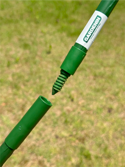 가든인 연장 가능한 지지대 11mm 60cm 5개입 확장형 지지대 주말 농장 텃밭, 1세트