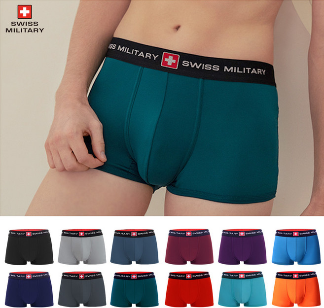 스위스밀리터리 남자팬티 드로즈 빅사이즈포함 12 COLOR