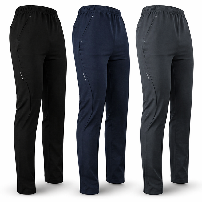 1+1 GTM21-15스판트레이닝 남성 봄가을 트레이닝바지 스판 밴딩 츄리닝바지 작업복 데일리 일자 운동복 빅사이즈