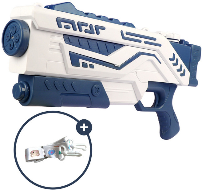 룰루마켓 제트파워 예쁜 커플 물총+스트랩 증정, 네이비, 1개