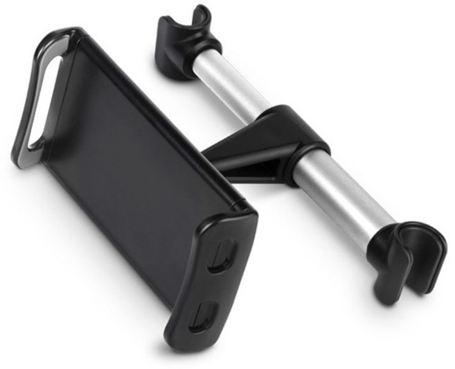 [지넥스] 차량용 태블릿 거치대 대쉬보드 흡착식 갤럭시탭 아이패드 호환 - 운전 중 흔들림 없이 고정, 3-3.지넥스 바 태블릿거치대 블랙/실버, 1개