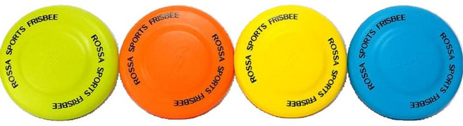 우레탄폼 원반던지기 플라잉디스크 야외놀이 원반놀이, 로싸(소프트)임의색상, 1개