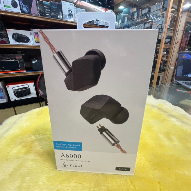Final A6000 入耳式耳機 2PIN接頭 單晶銅OCC升級線材