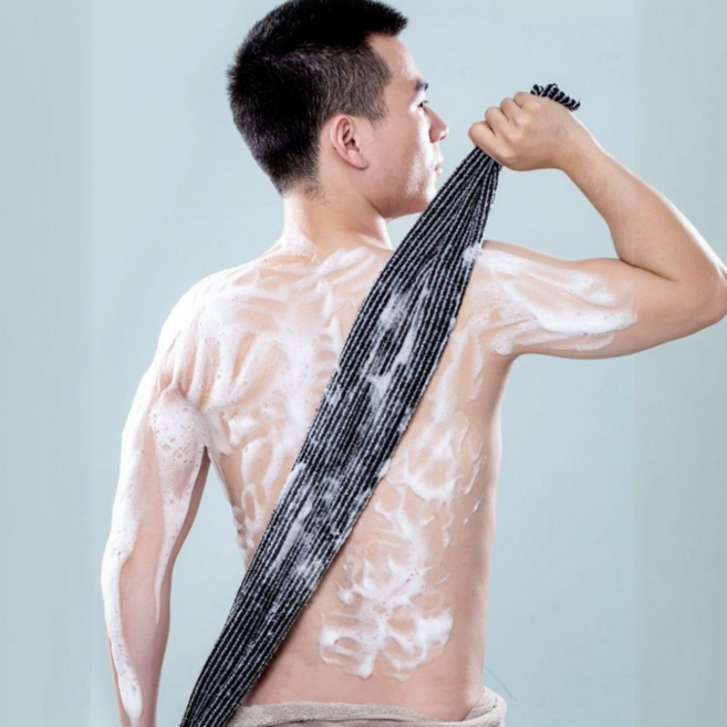 모공청소 각질제거 샤워 등 때밀이 타올, 1개, 1개입