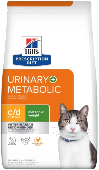 힐스 캣 c/d cd 멀티케어+메타볼릭 2.88kg 고양이 비뇨기 체중관리 처방사료, 1개 - 쿠팡