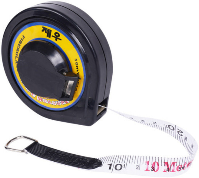 아이워너 IW_에스론줄자 10~50M, 1개, Black / Yellow