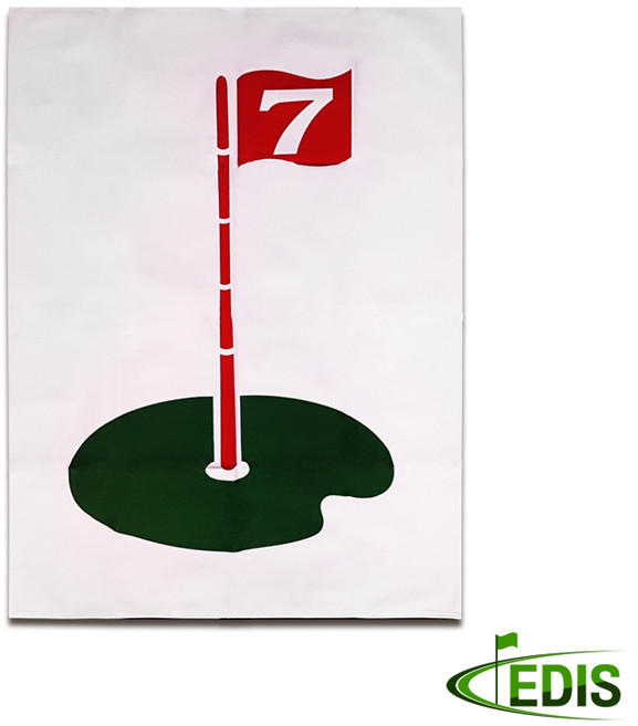 EDIS 깃발 타겟 (소) / 1100 * 1500, 화이트