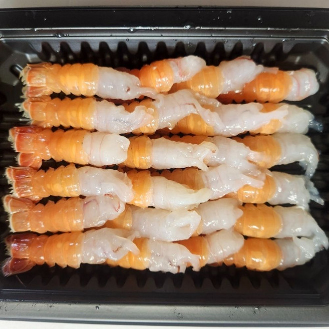 [베셀코] 횟감용 손질딱새우 급냉 (옵션별 수량상이), 25개, 150g