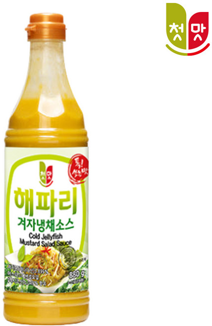 첫맛 해파리겨자냉채소스, 880g, 1개