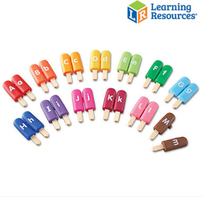 러닝리소스 스마트 아이스크림 단어놀이, 혼합색상, 1개