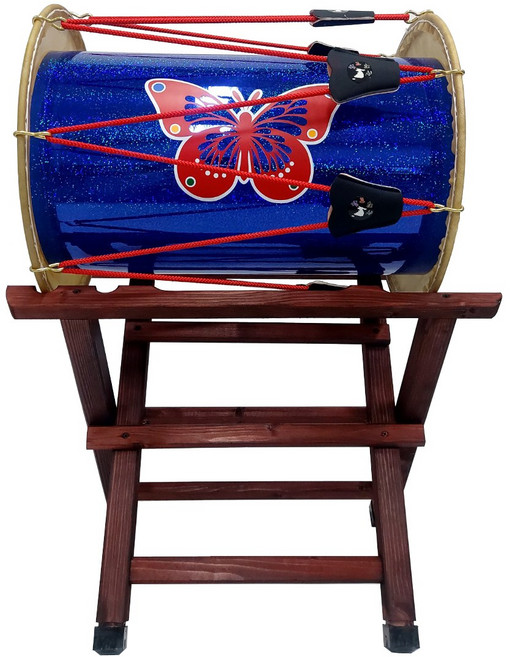 한마음 국악사 디스코 고고장구, 파랑, 노랑, 미포함, 1개