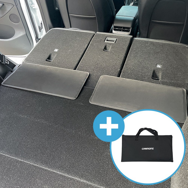 카몽 차박 평탄화 보드 2열 3열 연결보드 놀이방매트 차박보드, 소형 1세트+전용가방, 블랙