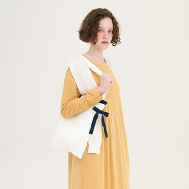 [최초가 98000]립조직 긴팔 드레스_DOP02