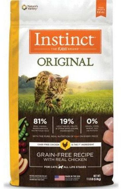 인스팅트 고양이 전연령용 생식본능 오리지날 건식사료, 닭, 2.2kg, 1개